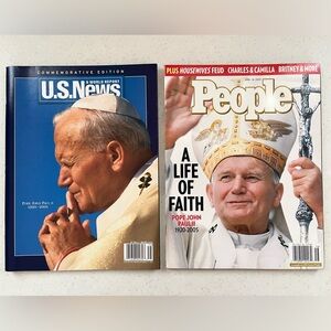 Vintage Magazines on the life of Pope John Paul II - Collectibles